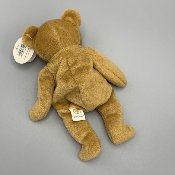 Hard Rock Cafe Kona Isaac Beara 1st in series of 5 Plush Brown Beanie Bear - Picture 3 of 8